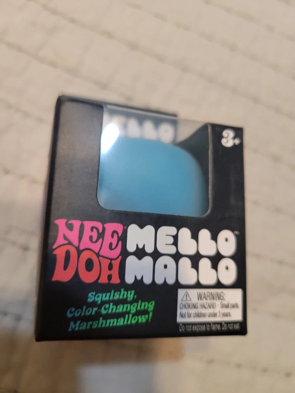 Schylling Needoh Mello Mallo Marshmallow Squishy - Blue